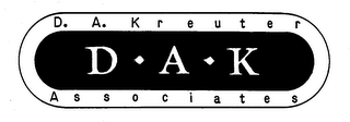 DAK D. A. KREUTER ASSOCIATES logo