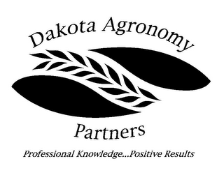 DAKOTA AGRONOMY PARTNERS PROFESSIONAL KNOWLEDGE..POSITIVE RESULTS logo