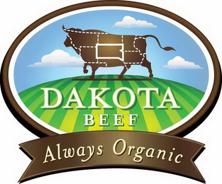DAKOTA BEEF ALWAYS ORGANIC logo
