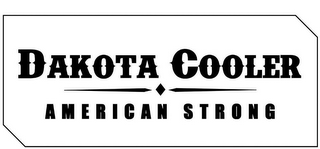 DAKOTA COOLER AMERICAN STRONG logo