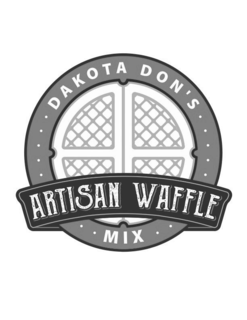 DAKOTA DON'S ARTISAN WAFFLE MIX logo