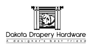 DAKOTA DRAPERY HARDWARE A DESIGNER'S BEST FRIEND logo