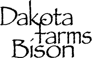 DAKOTA FARMS BISON logo