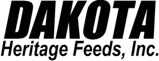 DAKOTA HERITAGE FEEDS, INC. logo