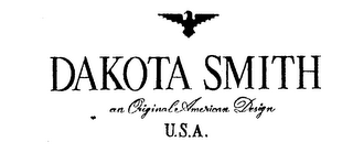 DAKOTA SMITH AN ORIGINAL AMERICAN DESIGN U.S.A. logo