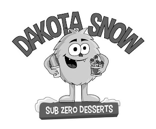 DAKOTA SNOW SUB ZERO DESSERTS logo