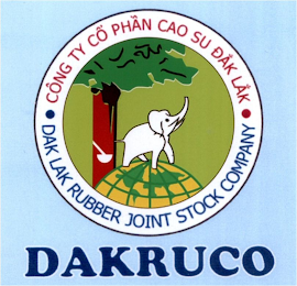 DAKRUCO DAK LAK RUBBER JOINT STOCK COMPANY · CÔNG TY CÔ PHAN CAO SU DAK LAK · logo