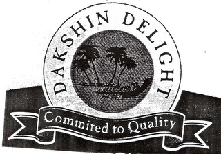DAKSHIN DELIGHT; COMMITTED TO QUALITY logo