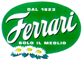 DAL 1823 FERRARI SOLO IL MEGLIO logo