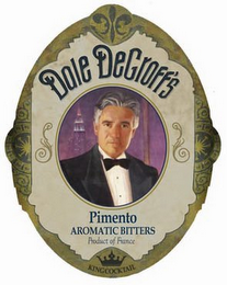 DALE DEGROFF'S PIMENTO AROMATIC BITTERS PRODUCT OF FRANCE KINGCOCKTAIL logo