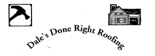 DALE'S DONE RIGHT ROOFING logo