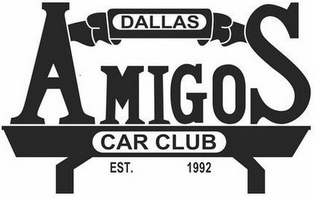 DALLAS AMIGOS CAR CLUB EST. 1992 logo