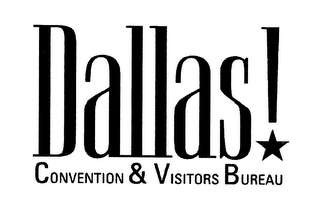 DALLAS! CONVENTION & VISITORS BUREAU logo
