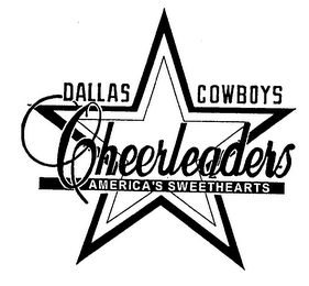 DALLAS COWBOYS CHEERLEADERS AMERICA'S SWEETHEARTS logo