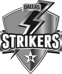 DALLAS STRIKERS TO logo