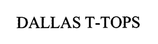DALLAS T-TOPS logo