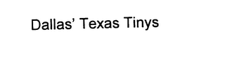 DALLAS' TEXAS TINYS logo