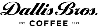 DALLIS BROS. COFFEE EST. 1913 logo