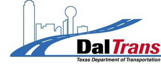 DALTRANS TEXAS DEPARTMENT OF TRANSPORTATION logo