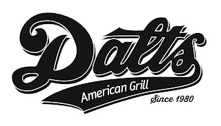 DALTS AMERICAN GRILL SINCE 1980 logo