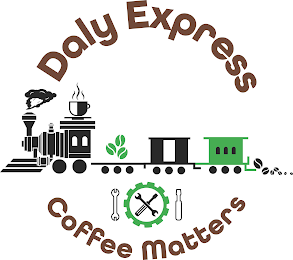 DALY EXPRESS COFFEE MATTERS logo