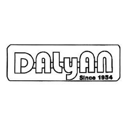 DALYAN SINCE 1954 logo