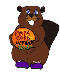 DAM GOOD AVERAGE BOWLER logo