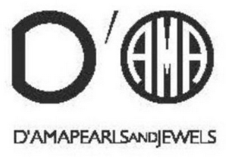 D'AMA D'AMA PEARLS AND JEWELS logo