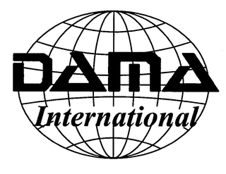 DAMA INTERNATIONAL logo