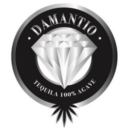 · DAMANTIO · TEQUILA 100% AGAVE logo