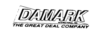 DAMARK INTERNATIONAL, INC. THE GREAT DEAL COMPANY logo