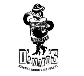 D'AMATO'S TOMATOES D'AMATO'S NEIGHBORHOOD RESTAURANT logo