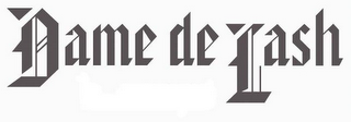 DAME DE LASH logo