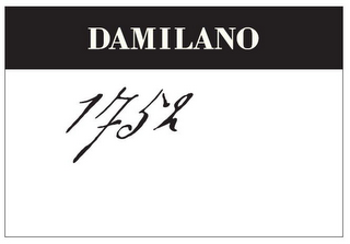 DAMILANO 1752 logo
