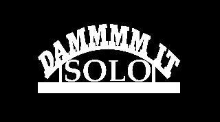 DAMMMM IT SOLO logo