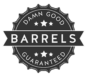 DAMN GOOD BARRELS GUARANTEED logo