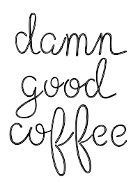 DAMN GOOD COFFEE logo
