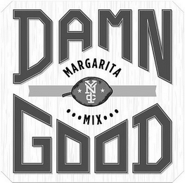 DAMN GOOD MARGARITA MIX NYC logo
