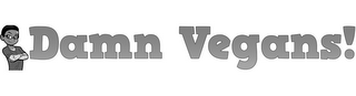 DAMN VEGANS! logo