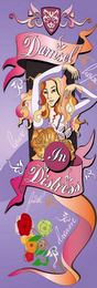 DAMSEL IN DISTRESS HOPE LOVE FAITH DREAM logo