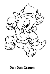 DAN DAN DRAGON logo