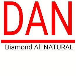 DAN DIAMOND ALL NATURAL logo