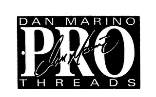 DAN MARINO PRO THREADS logo