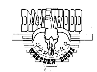 DAN WOOD WESTERN BOOTS logo