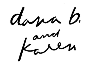 DANA B. AND KAREN logo