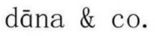 DANA & CO. logo