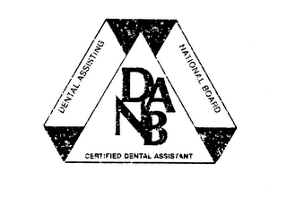 DANB DENTAL ASSISTING NATIONAL BOARD CERTIFIED DENTAL ASSISTANT logo