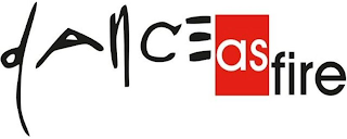 DANCE AS FIRE logo