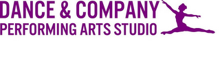 DANCE & COMPANY PERFORMING ARTS STUDIO logo