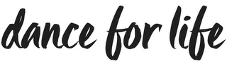 DANCE FOR LIFE logo